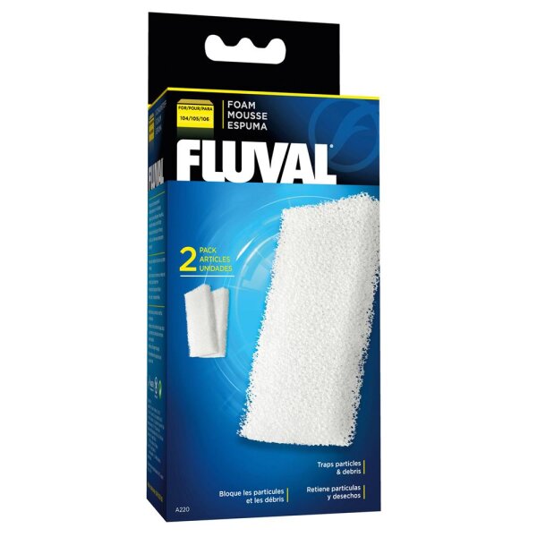 Fluval Schaumstoffpatronen 2 Stück 104/105/106