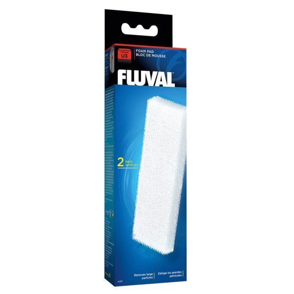 Fluval Filtereinsatz Schaumstoff "U3" 2 Stück