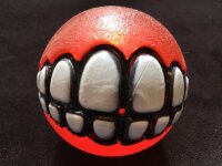 Rogz Grinz Hundeball rot 6,5cm