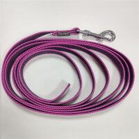 Mystique gummierte Leine Lila 3m x 20mm ohne HS