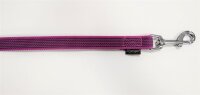 Mystique gummierte Leine Lila 3m x 20mm ohne HS