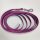 Mystique gummierte Leine Lila 3m x 20mm ohne HS