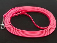 Mystique Schleppleine Biothane neon-pink 5m x 13mm ohne Handschlaufe