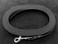 Mystique Schleppleine Biothane schwarz 5m x 16mm ohne...