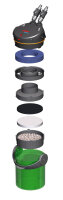 EHEIM ecco pro 130 Außenfilter für 60- 130L