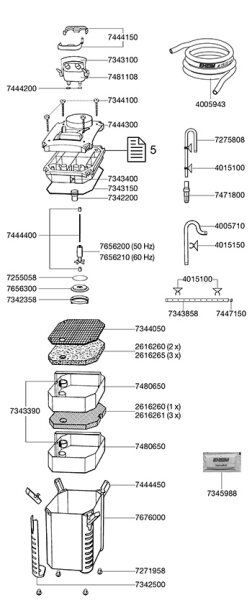 EHEIM Schlauchhalter 2227-2329