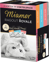 Miamor Ragout Royal Multibox Jelly Pute, Lachs, Kalb 12x100g