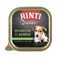Rinti Feinest Geflügel Pur & Gemüse 150g