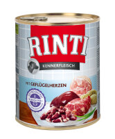 Rinti Kennerfleisch + Geflügelherzen 800g