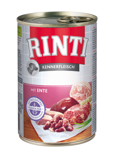 Rinti Kennerfleisch + Ente 400g