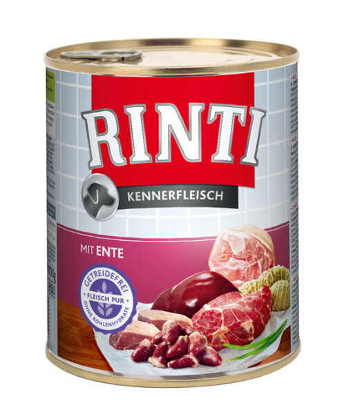 Rinti Kennerfleisch + Ente 800g