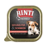 Rinti Feinest Geflügel Pur & Schinken 150g