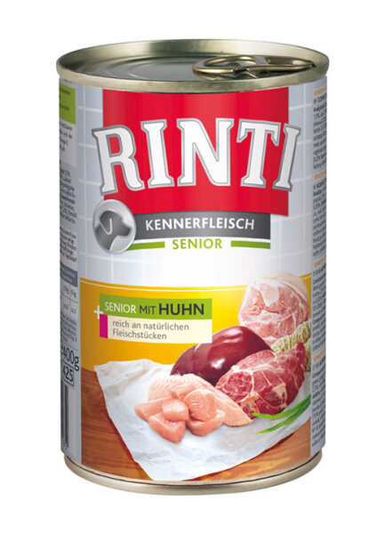 Rinti Kennerfleisch Senior + Huhn 400g