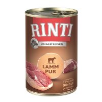 Rinti Singlefleisch Lamm Pur 400g