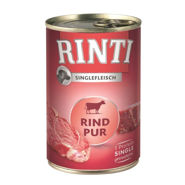 Rinti Singlefleisch Rind pur 400g