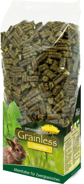 JR FARM Grainless Complete Zwergkaninchen 3500g