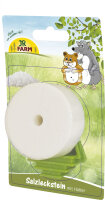 JR FARM Salzleckstein mit Halter, 80g